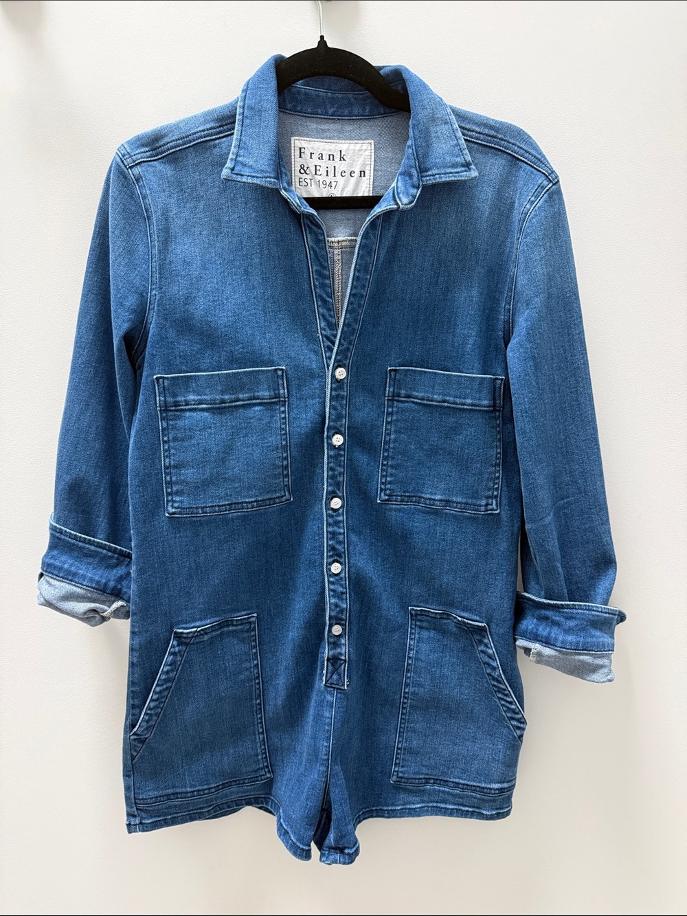 Frank & Eileen Ireland Denim Jumper - Small - EUC